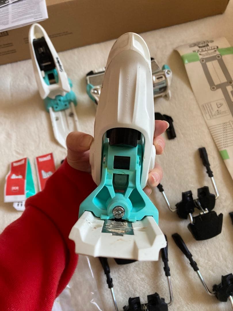 Marker Squire スキー ビンディング ターコイズブルー - メルカリ