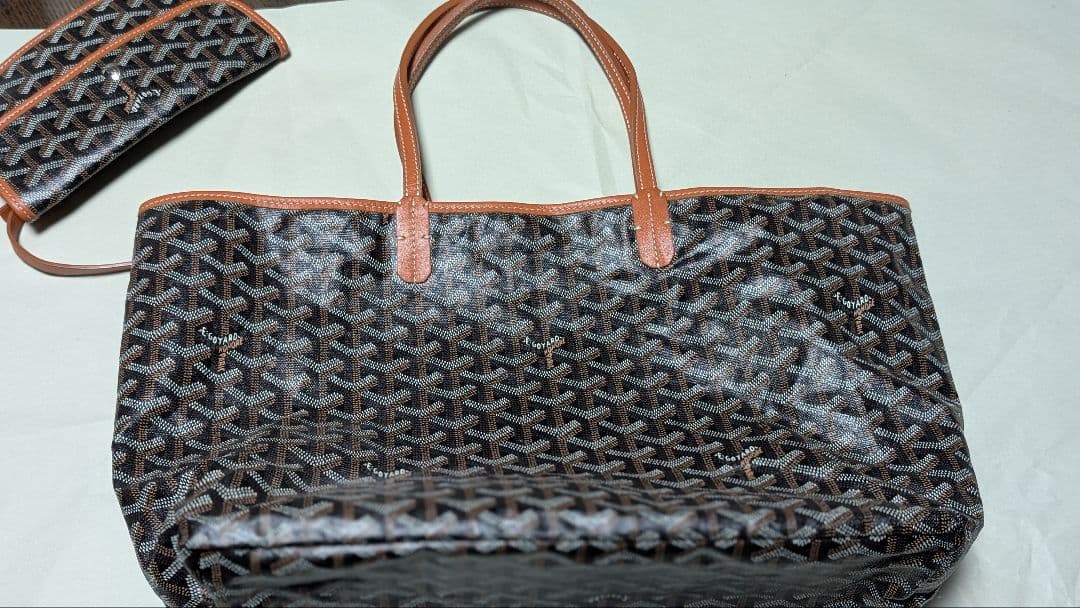 【希少・美品・正規品】 GOYARD ゴヤール サンルイ トートバッグ GM GOYARD サンルイ GM トートバッグ グリーン PVC | MixTHINKS（ミックス