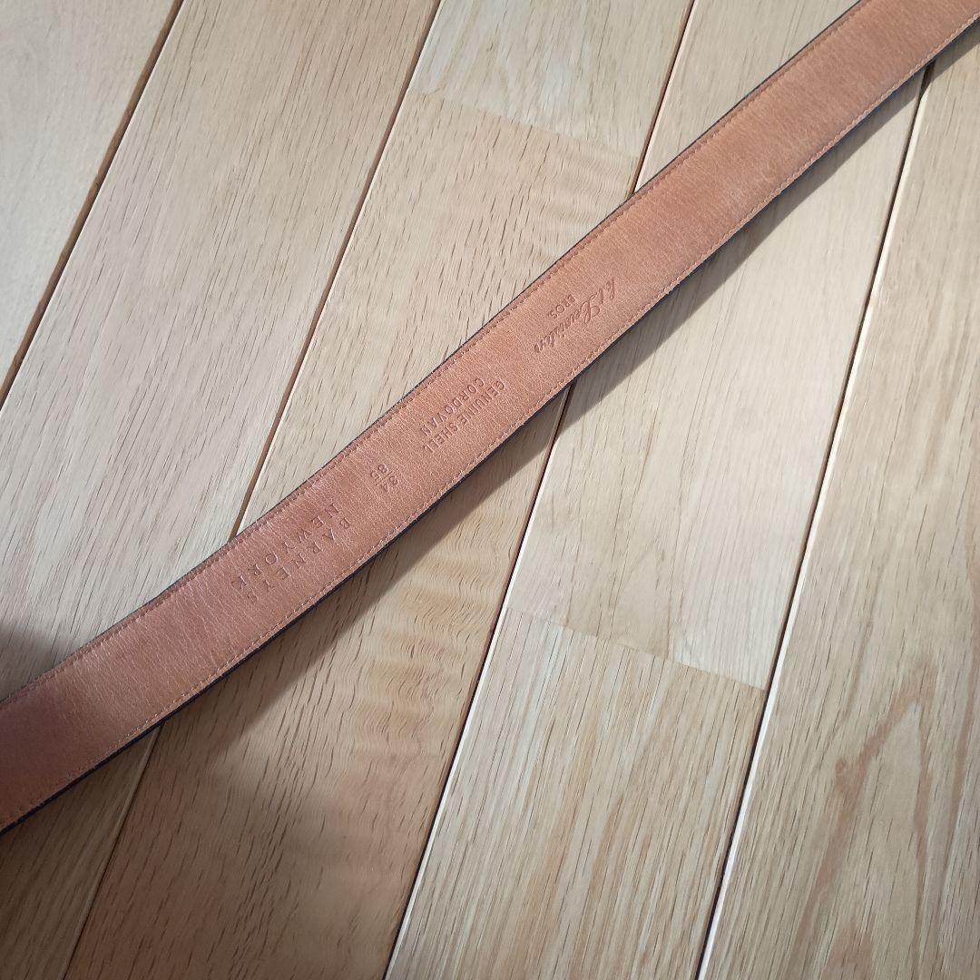 34 85 　コードバン　茶　k.t.lewiston バーニーズニューヨーク