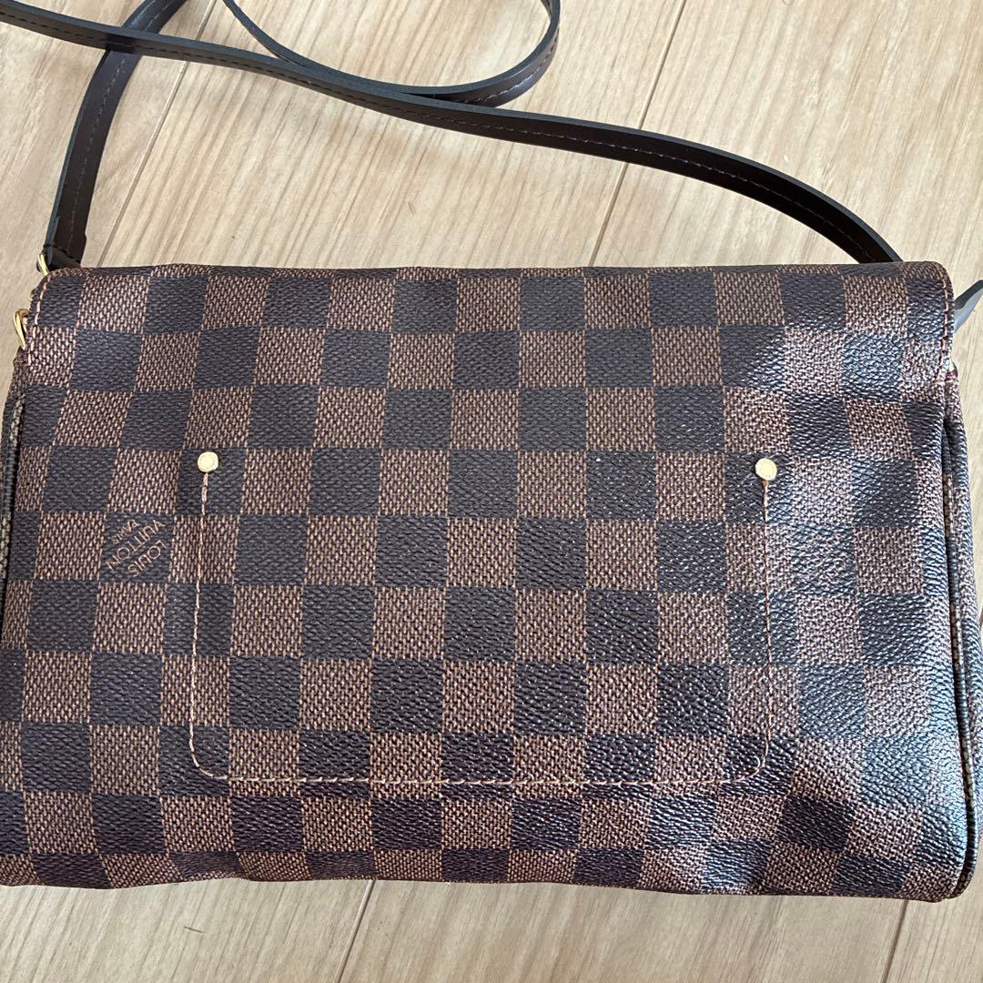 LOUIS VUITTON ダミエ ショルダーバッグN41129フェイボリット - メルカリ