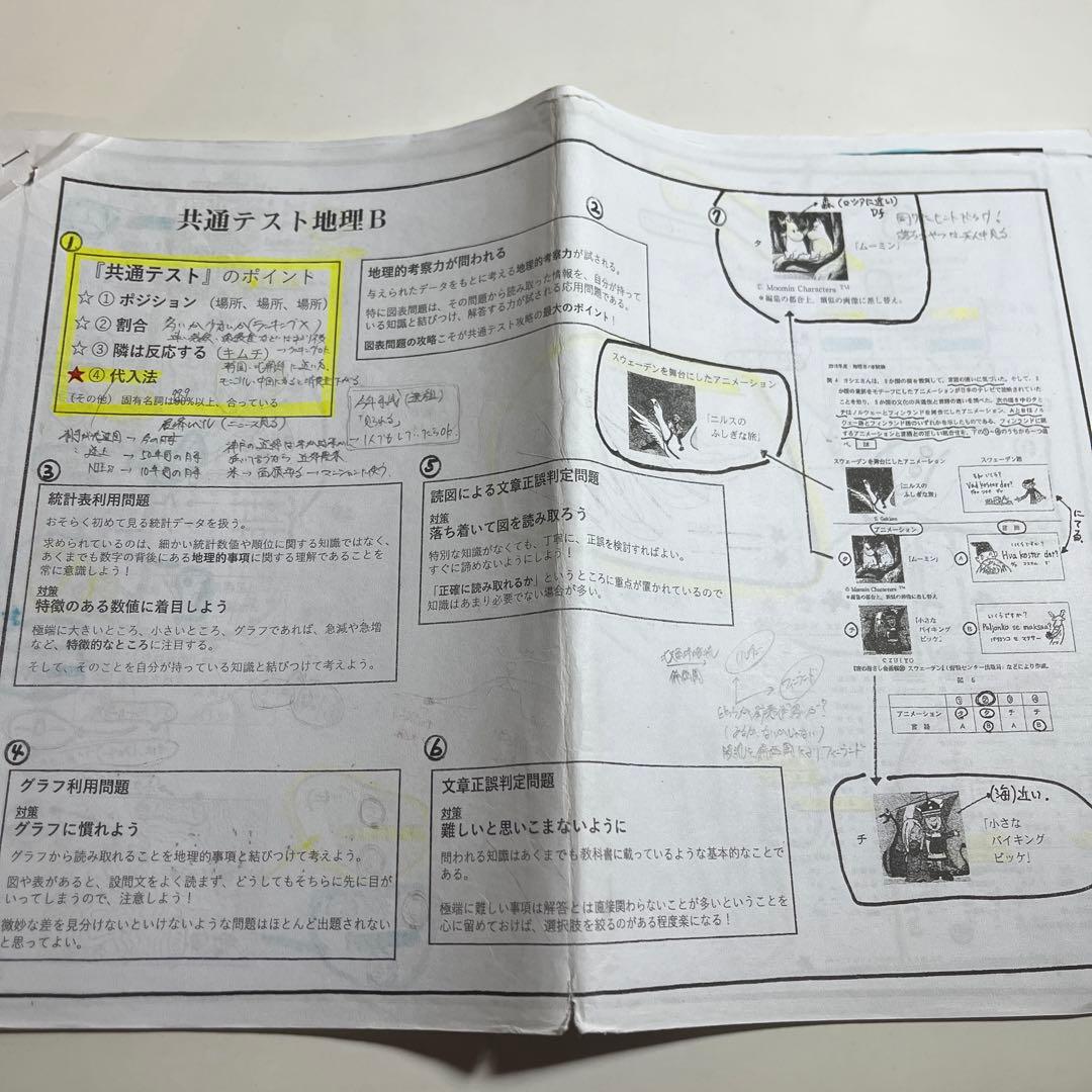岡田了一郎先生】駿台 地理テキスト 解説プリント付き - メルカリ
