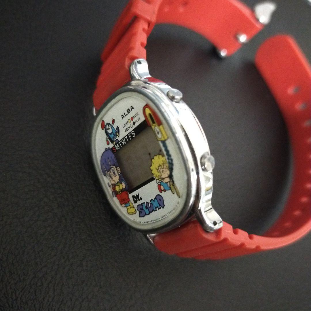 激レア セイコーALBA Dr. スランプ デジタル レディース腕時計 美品