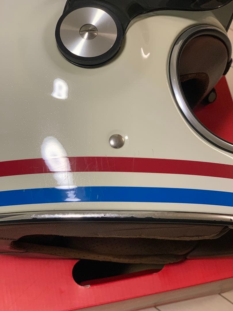 BELL BULLITT DLX ストライプパールホワイト サイズXL - メルカリ