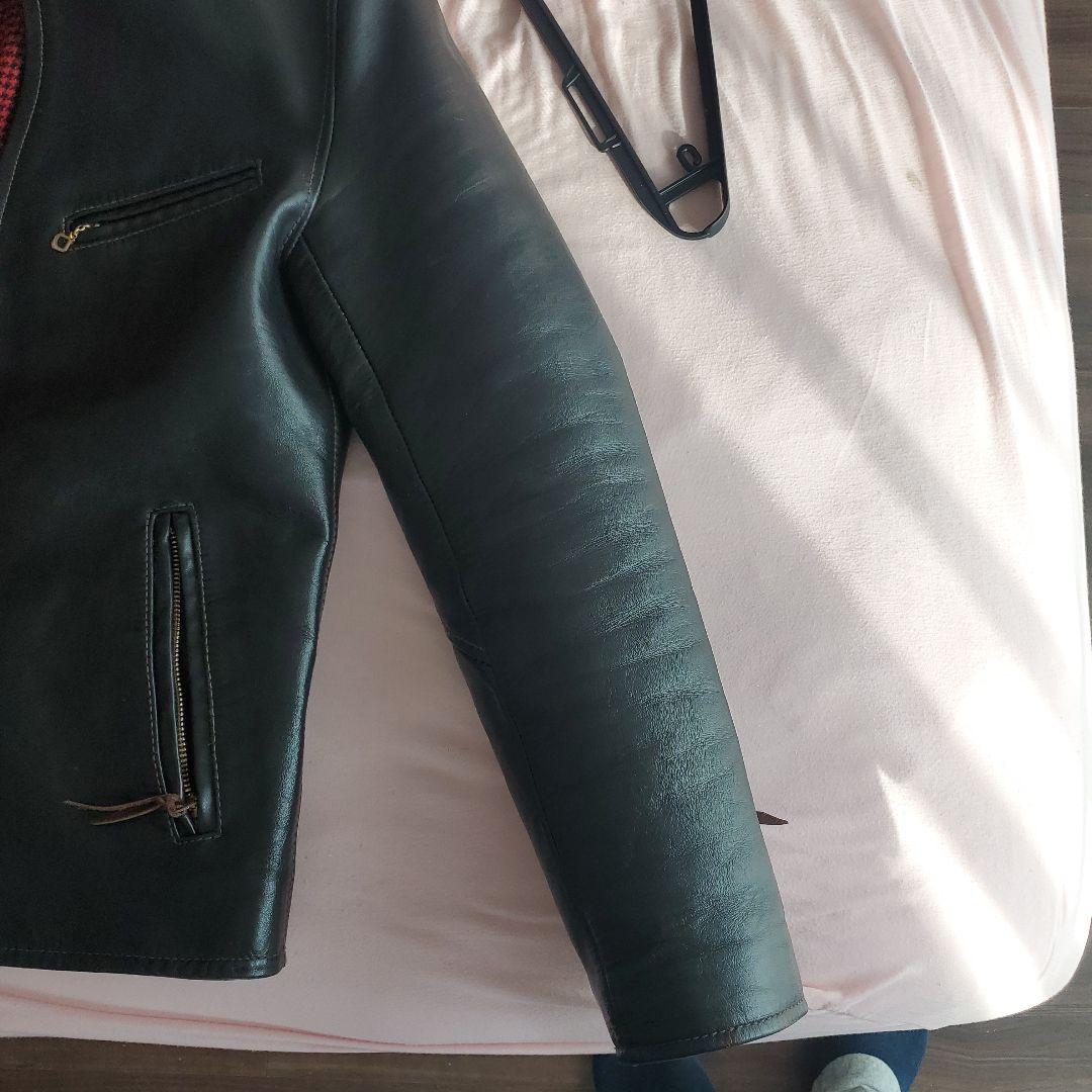 Y'2LEATHER ヴィンテージホース ライダース 40 ワイツーレザー - メルカリ