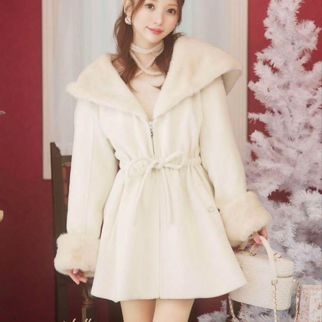 michel Macaron ウエストリボンコート ミシェルマカロン - メルカリ