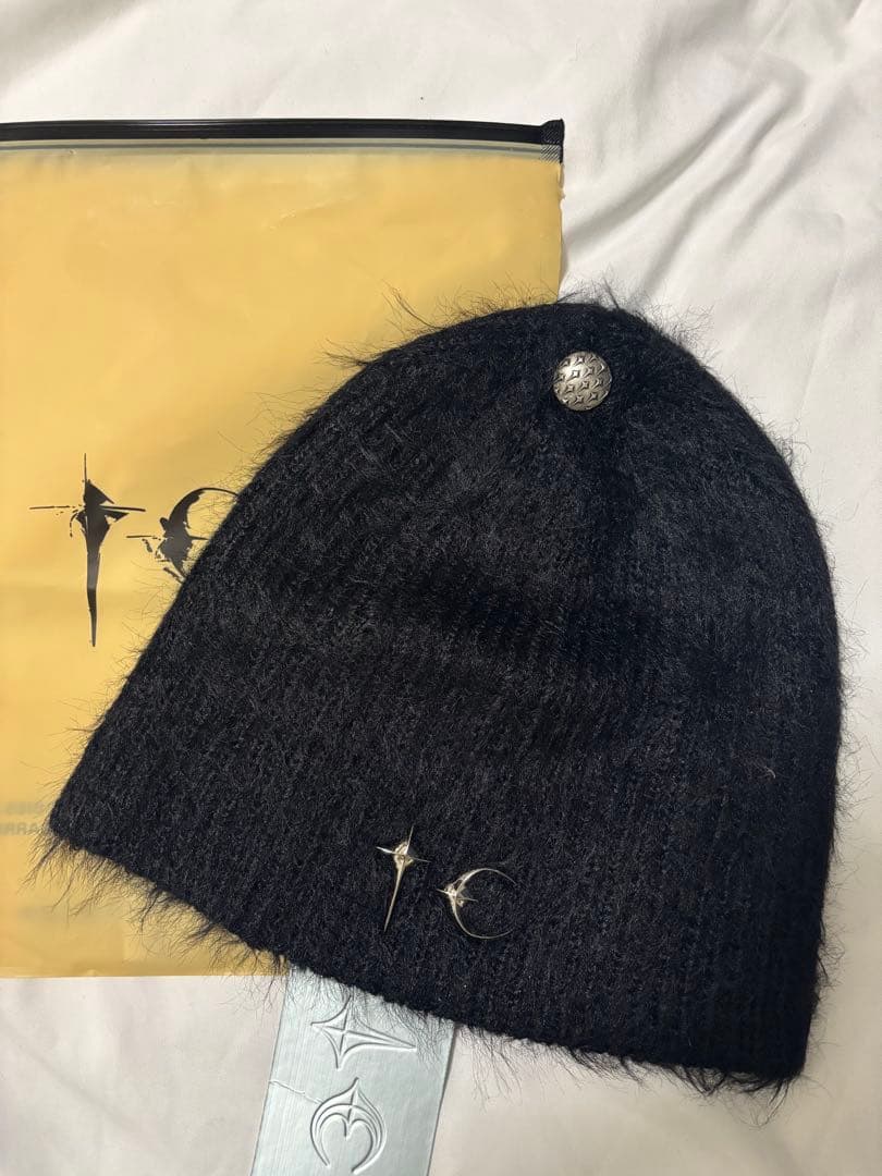 Thug ClubサグクラブBeanieBlackビーニー新品 大人気 ☆THUG CLUB☆ IRON SPEAR 3PIN BEANIE (Thug Club/ニット