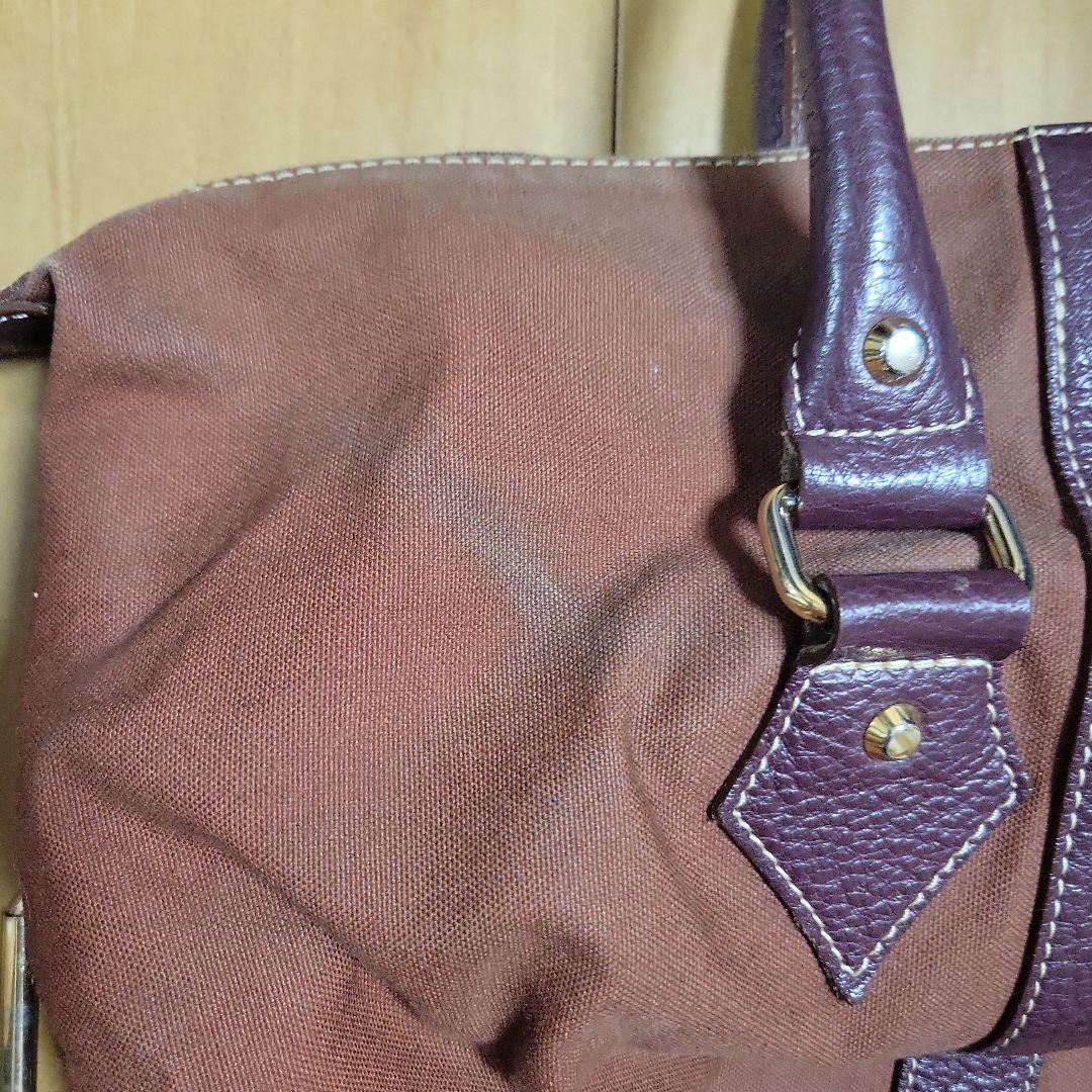 ヴィヴィアンウエストウッド ボストンバッグ ビッグオーブ キャンバス