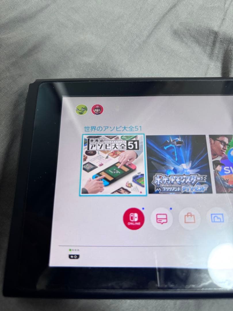 Nintendo Switch 本体 グリーン/ピンク - メルカリ