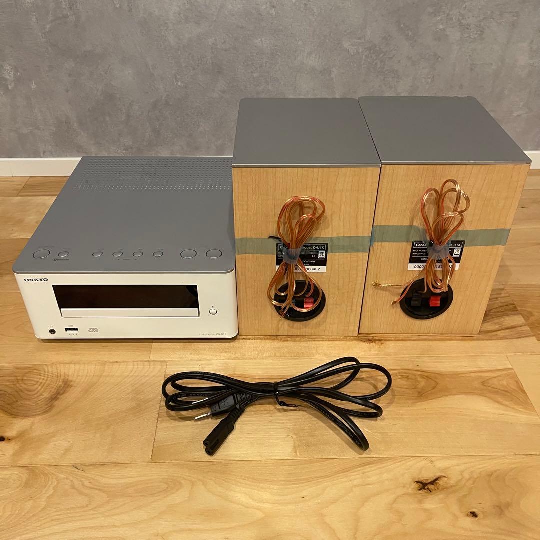 ONKYO オンキョー レシーバー CR-U1X スピーカー D-U1X コンポ - メルカリ