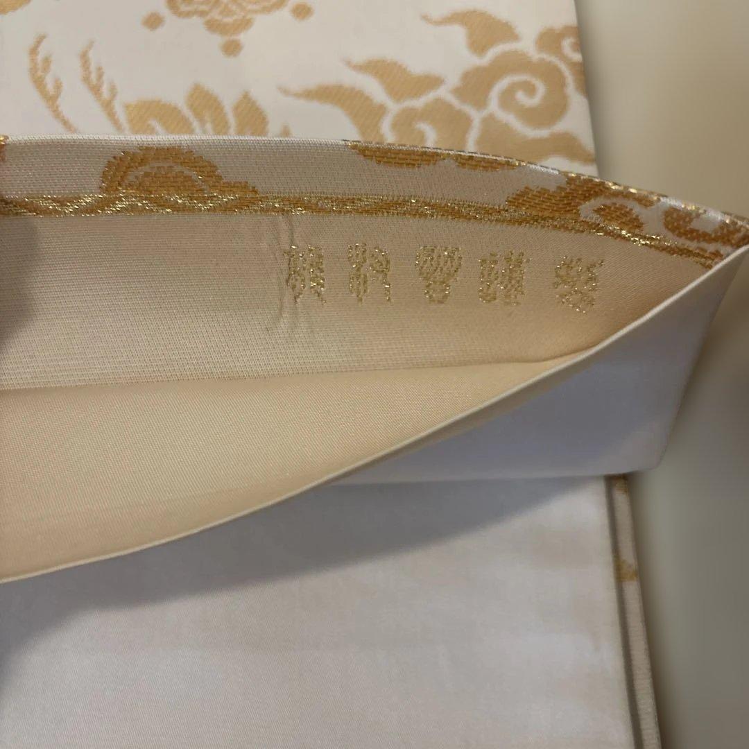 v*o様 傳匠名錦 龍村晋「龍崔鳳福文錦」 全通袋帯 落款入り - メルカリ