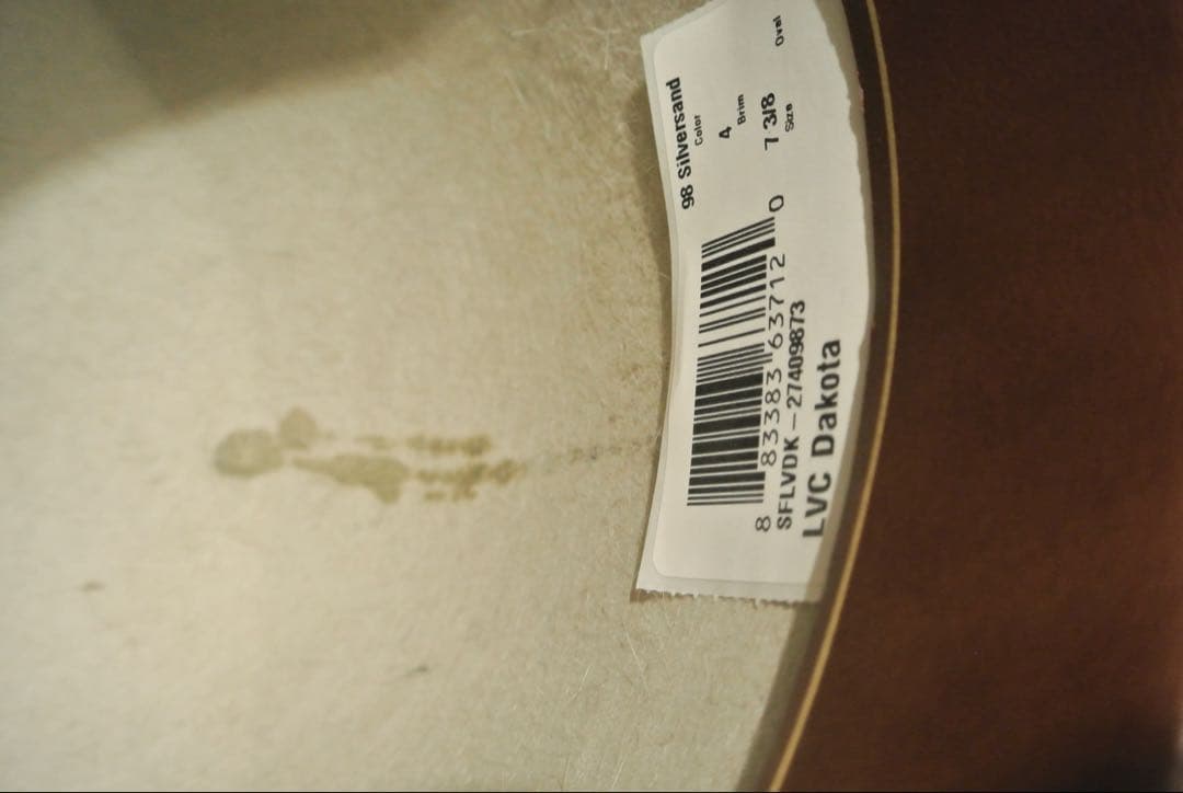 Stetson x LVC Dakota 7 3/8 59cm - メルカリ