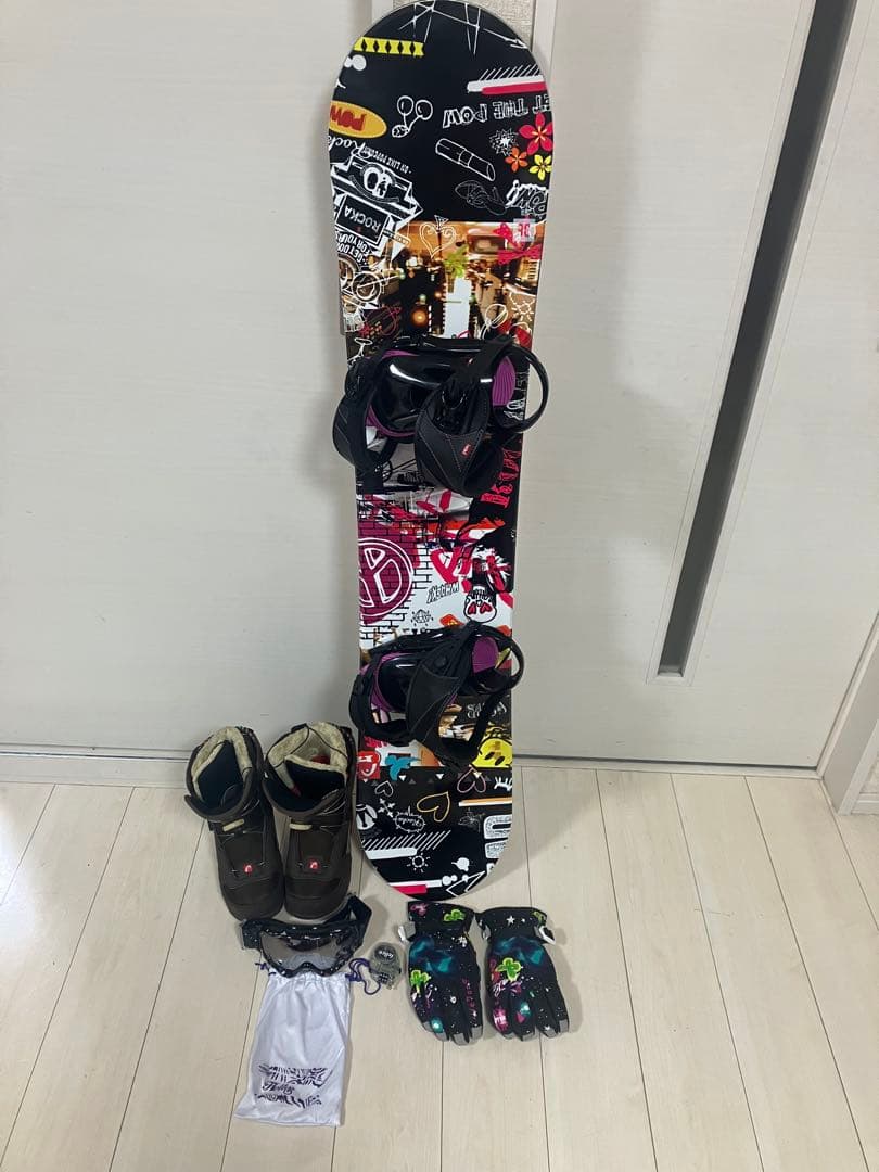 初心者オススメ　スノーボードセット　4点セット 楽天市場】スノボー 4 点 セットの通販