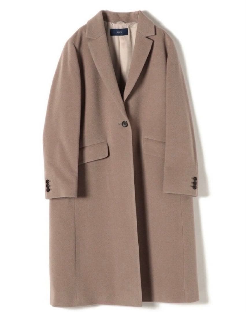 ships チェスターコート SHIPS（シップス） チェスターコート SMALL ブラック メンズ