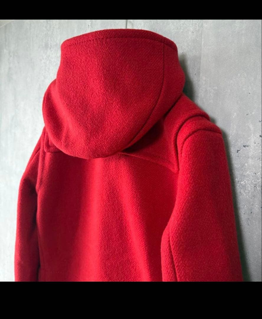 やっぱりかわいい‼️ホームスパン☆ヘビーメルトンロングダッフル