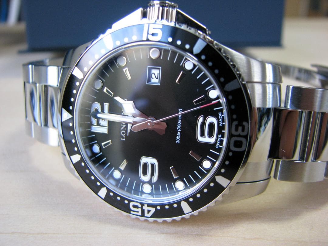 ロンジン L3.730.4.56.6 ハイドロコンクエスト　クオーツ　美品