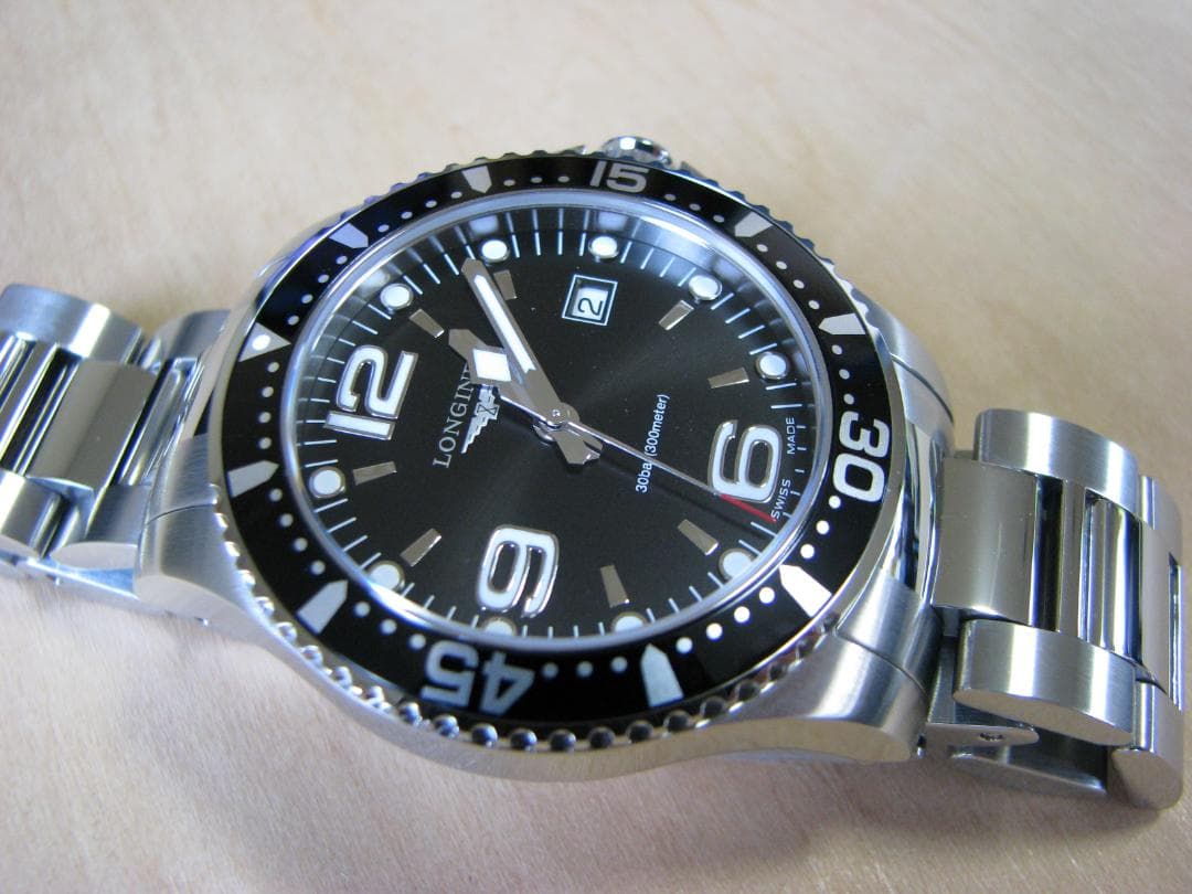 ロンジン L3.730.4.56.6 ハイドロコンクエスト　クオーツ　美品