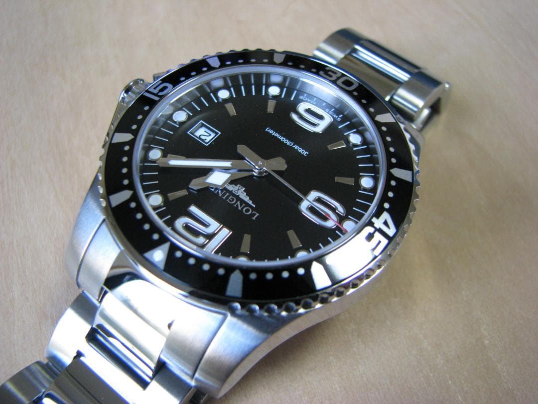 ロンジン L3.730.4.56.6 ハイドロコンクエスト　クオーツ　美品