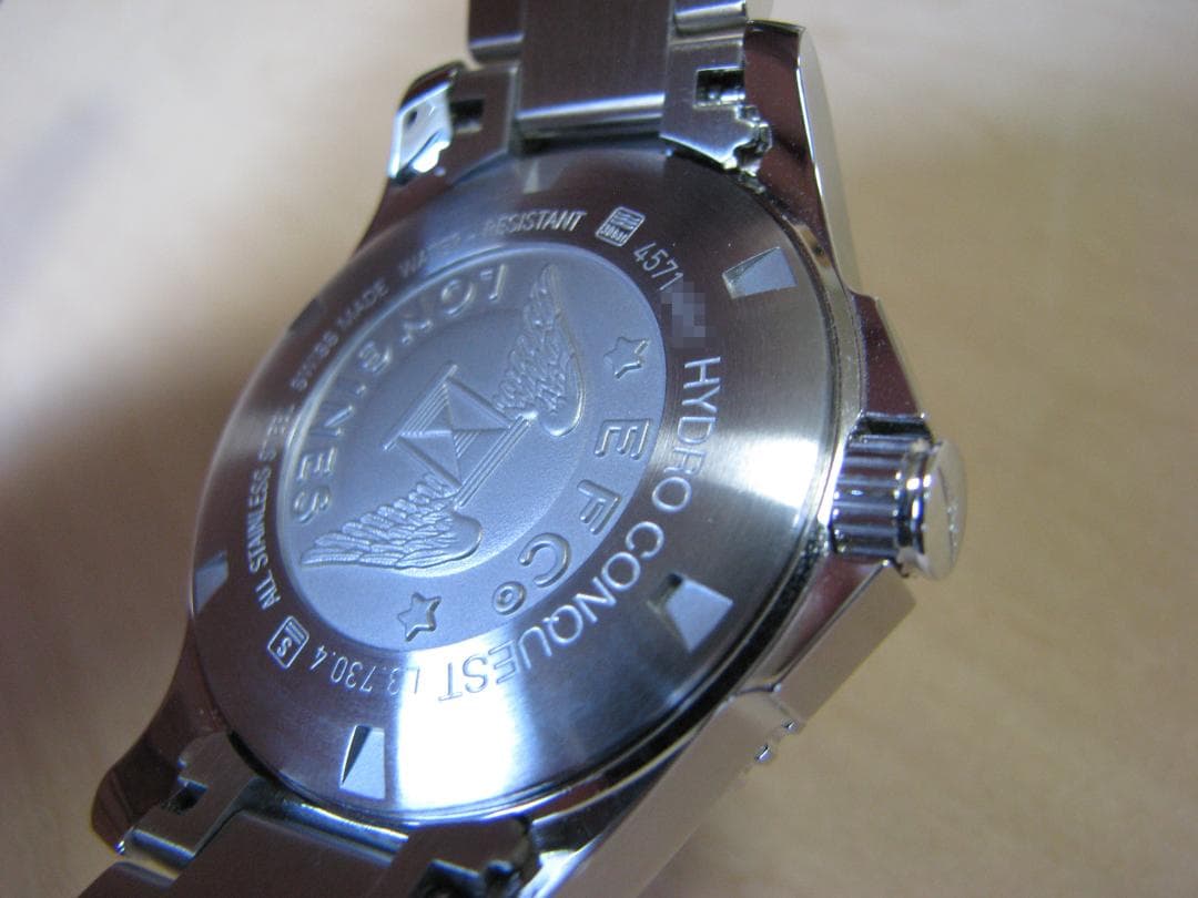 ロンジン L3.730.4.56.6 ハイドロコンクエスト　クオーツ　美品