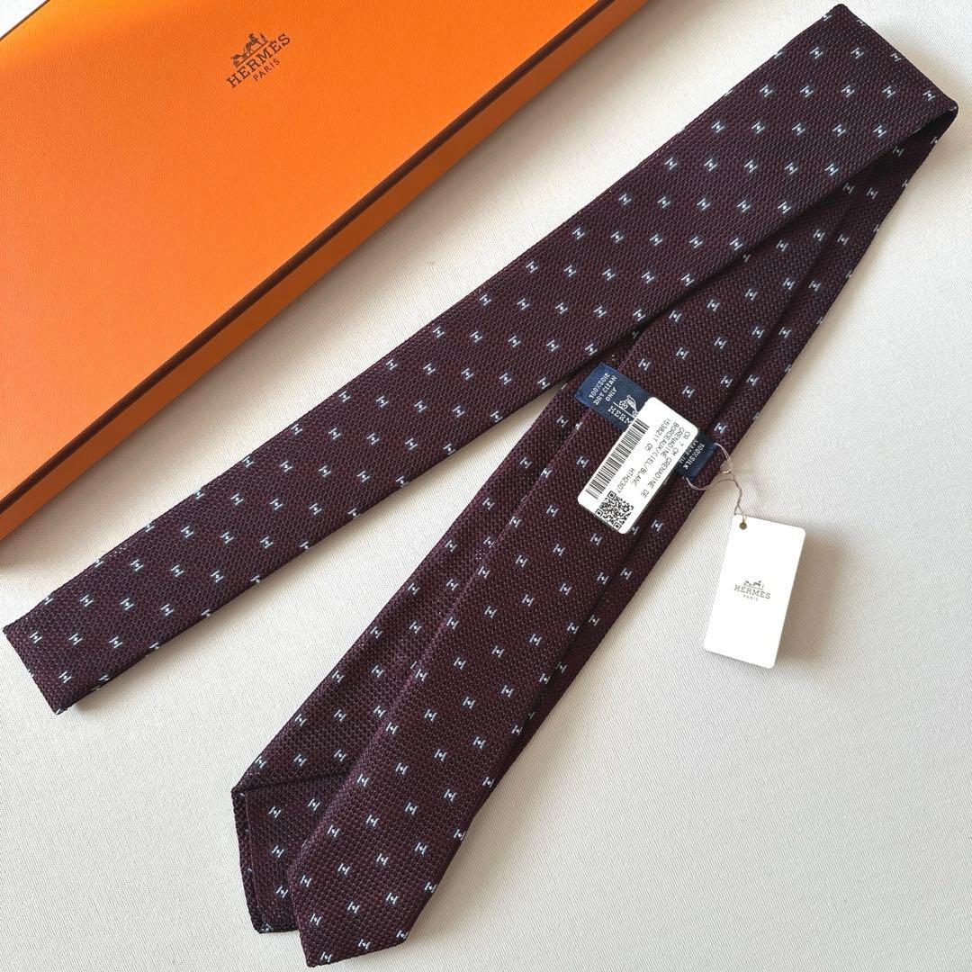 専用です。　　エルメス ネクタイ 《グルナディーヌH》 新品 未使用