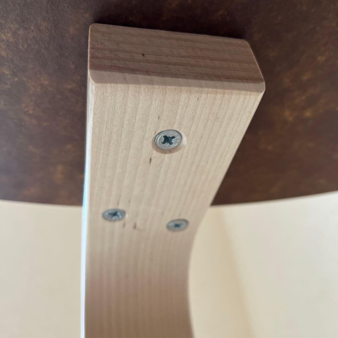 qoo726様 専用】artek テーブル 90B（d. 75）ホワイト - メルカリ