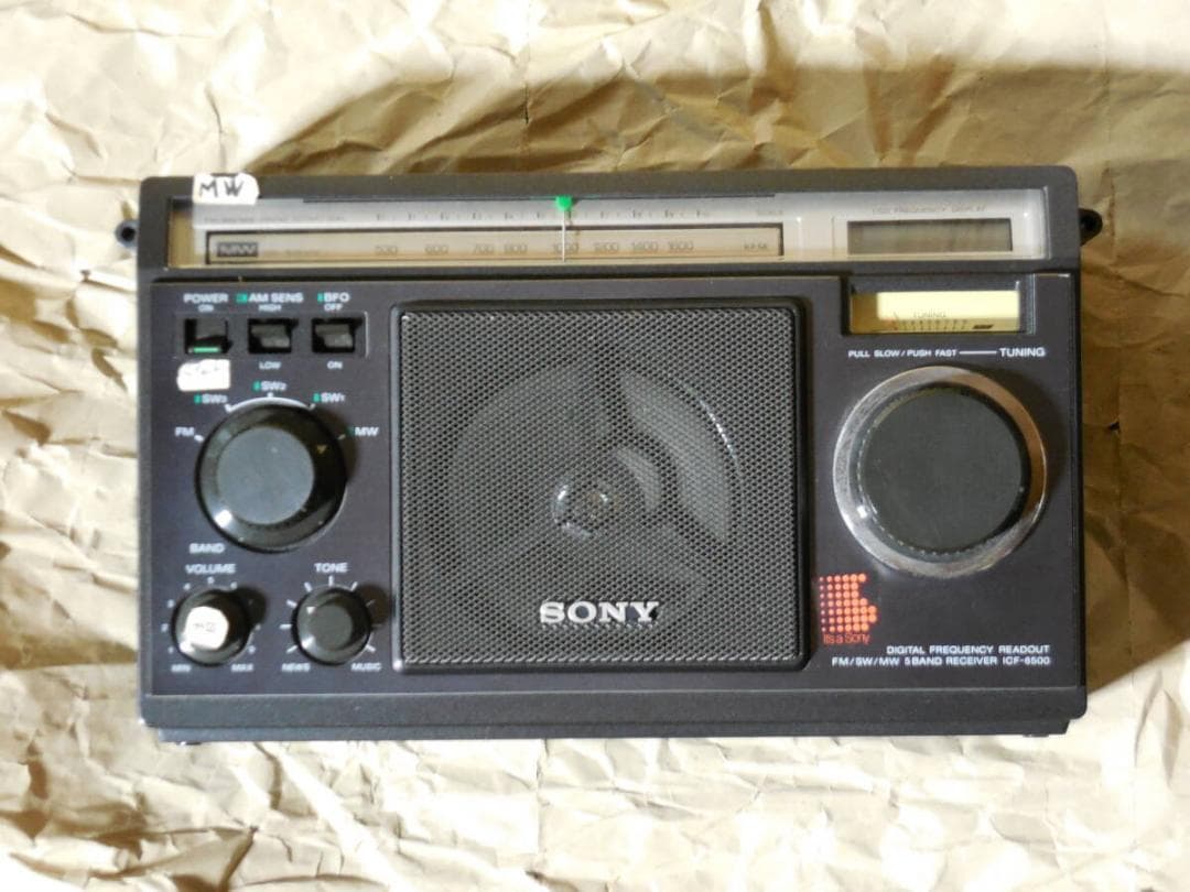 SONY ソニー ICF-6500 FM/ バンドレシーバー ラジオ - メルカリ