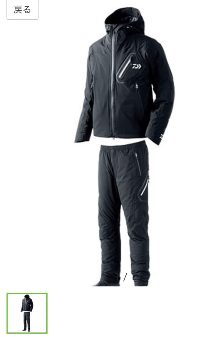 【ダイワ(Daiwa)】 DW-2003 パーテックス シールド ブラック 中古・古着通販】DAIWA (ダイワ) ゴアテックスプロダクト ウィンター