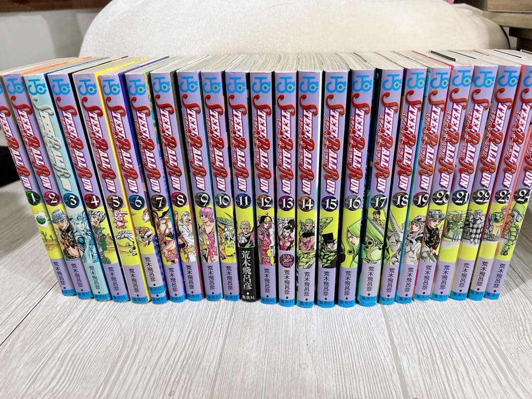 ジョジョの奇妙な冒険 7部 全巻セット（1〜24巻） - メルカリ