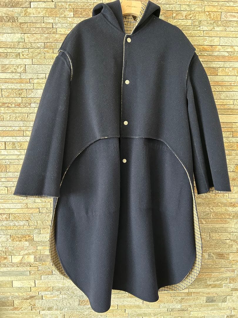 blamink ブラミンク リバーシブルチェックコート 38 - メルカリ