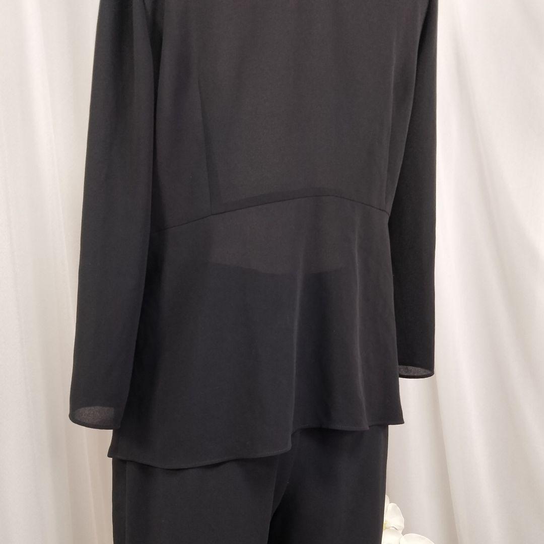 美品】11号 東京ソワール ヒロミヨシダ 夏 手洗い可能 ブラウス パンツ