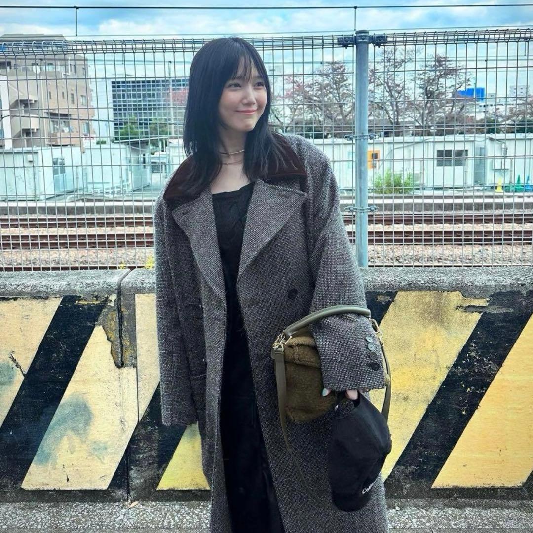 美品・完売商品】本田翼さん愛用 todayful ロングコート - メルカリ