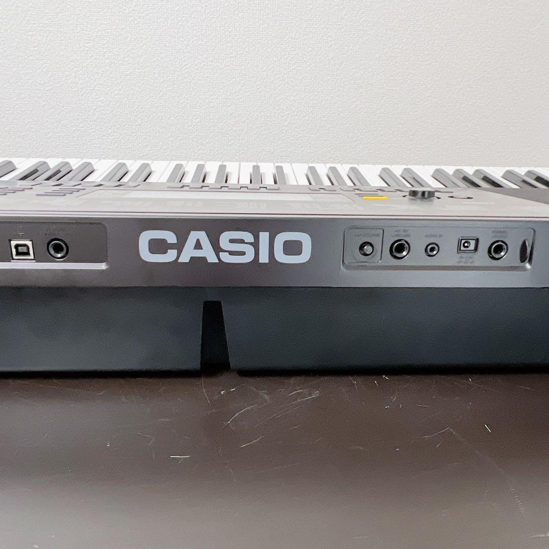 美品 CASIO 76鍵盤 電子キーボード WK-245 譜面表示 動作確認済 - メルカリ