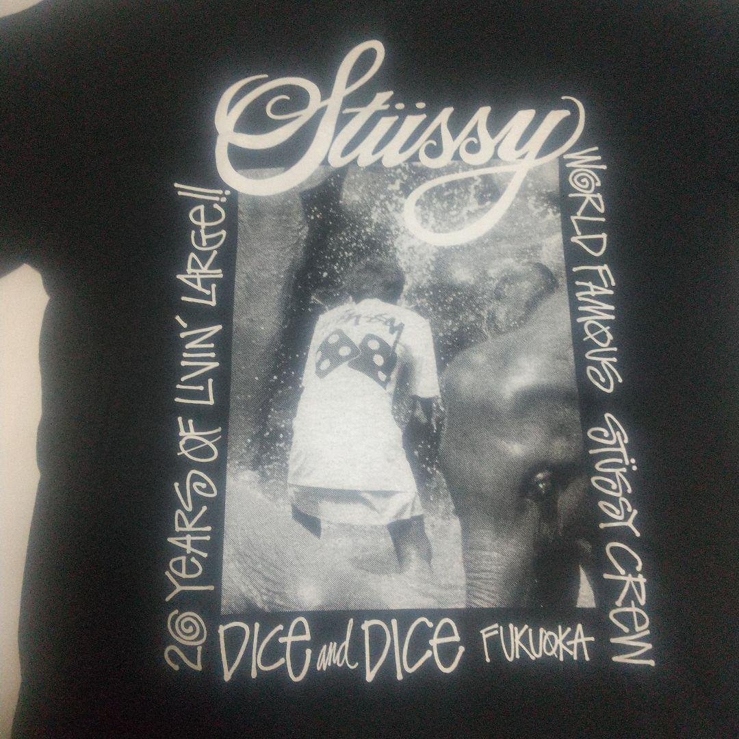 STUSSY DICE & DICE 20周年限定 黒 Mサイズ - メルカリ