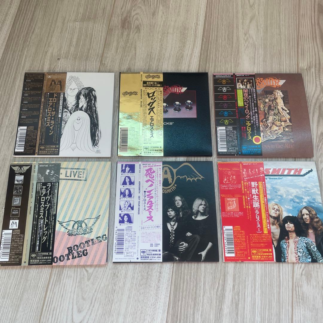 マ*+様 エアロスミスCD紙ジャケ19枚セットBOX - メルカリ