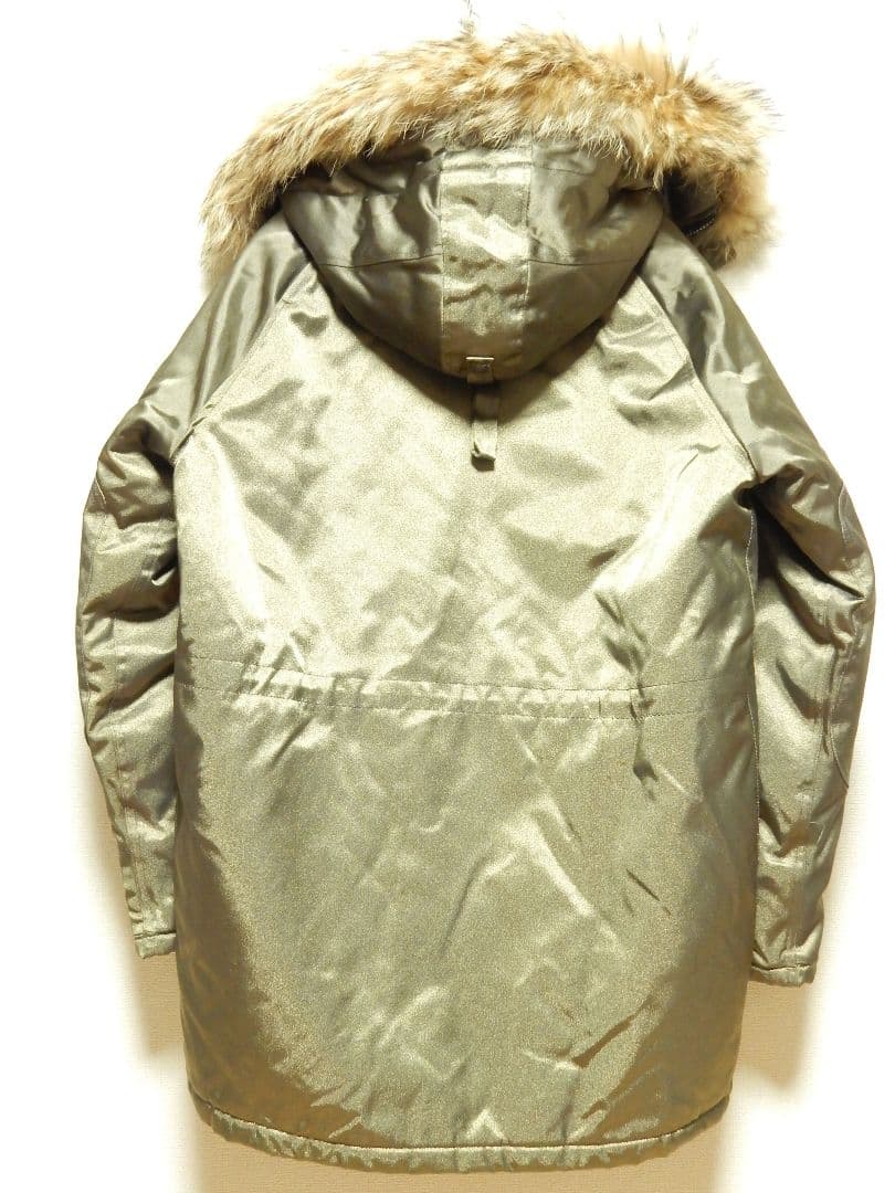 XL相当！廃盤！スピワックSPIEWAKオリーブグリーンN-3Bタイタンクロス