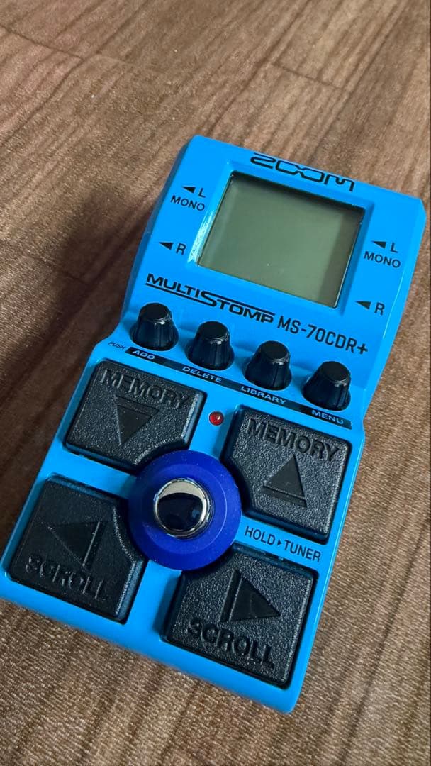 美品　ZOOM MS-70CDR+マルチエフェクター　ストンプボックス ZOOM MS-70CDR+ MultiStomp ストンプボックス 空間系エフェクター