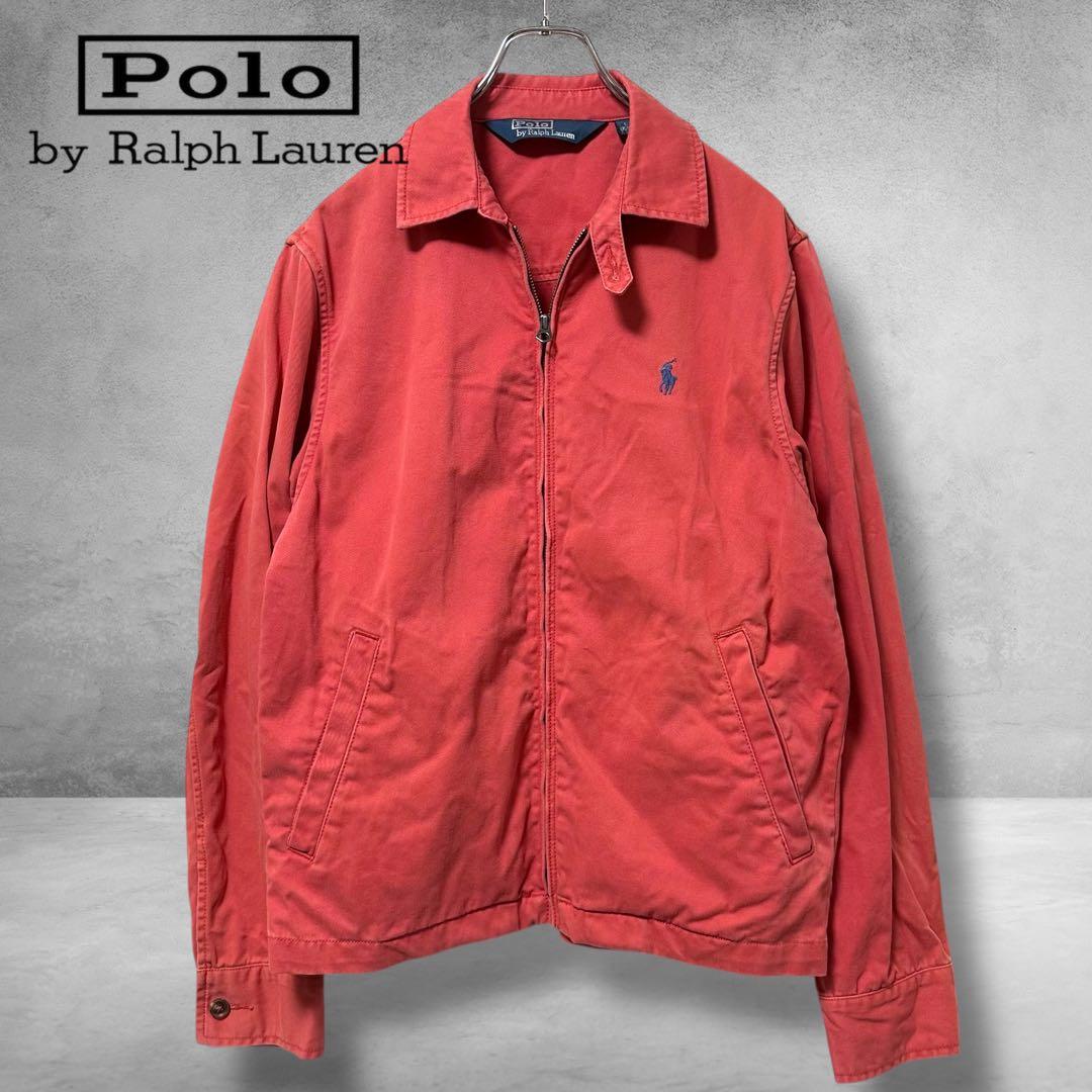 Polo By Ralph Lauren サーモンピンク スイングトップ Polo By Ralph Lauren サーモンピンク スイングトップ - メルカリ