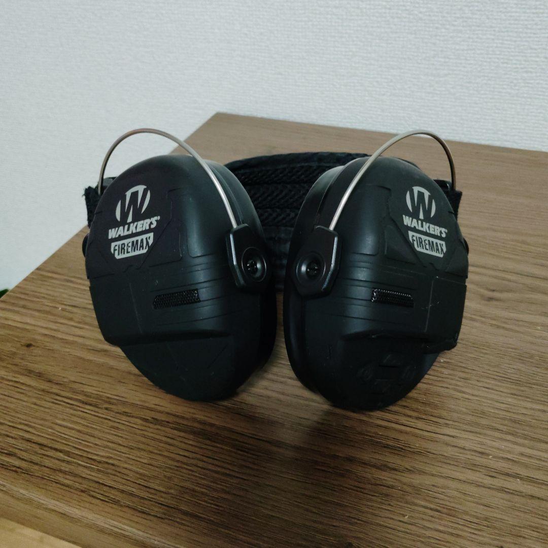 実物】WALKER'S FIREMAXイヤーマフ※タクティカルヘルメット併用可