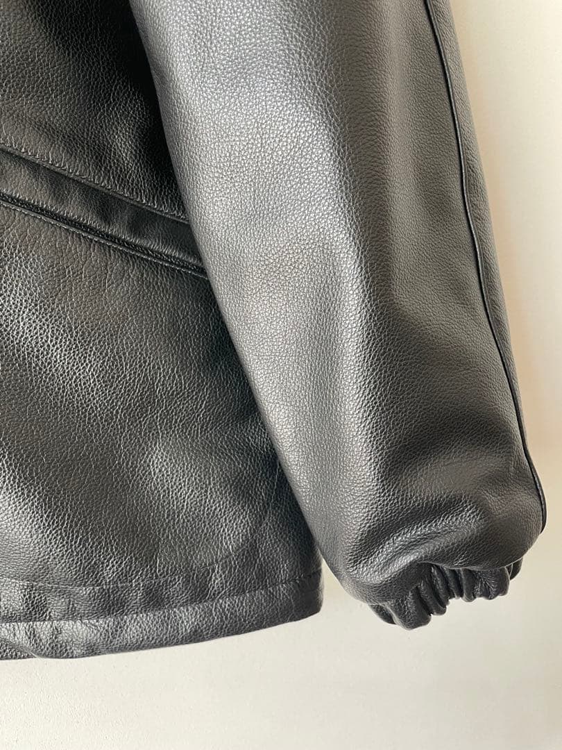 レザーコーチジャケット サイズ36 極美品 Mサイズ程度 - メルカリ