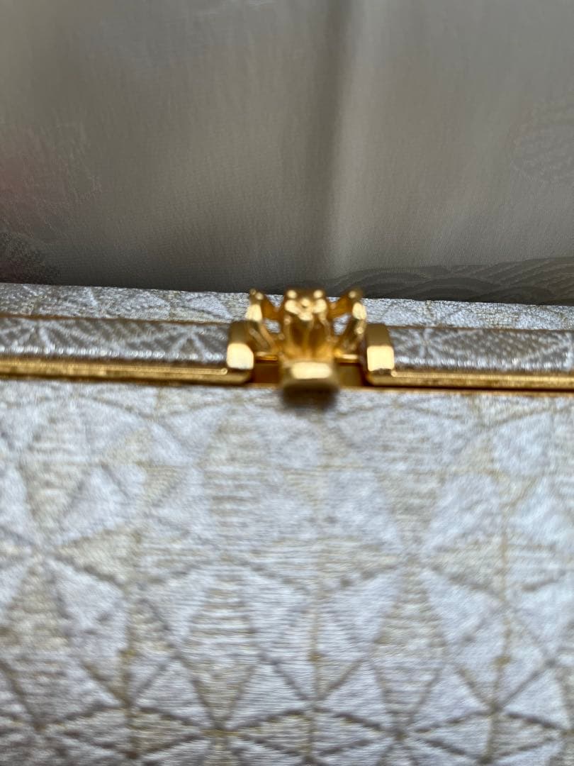 新品 未使用品 佐賀錦 和装バッグ 切子柄 東装会 和装バッグ 利休