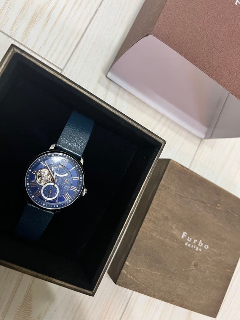 furbo 自動巻き Furbo design GEAR 自動巻き BLACK / BLACK NF04W-SSBK フルボ｜FURBO