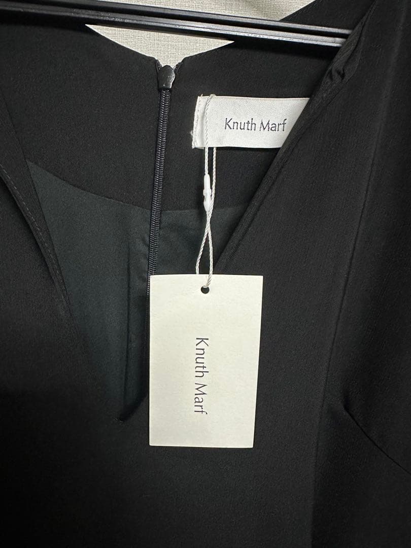 Knuth Marf クヌーフマーフ ブラックロングドレス - メルカリ