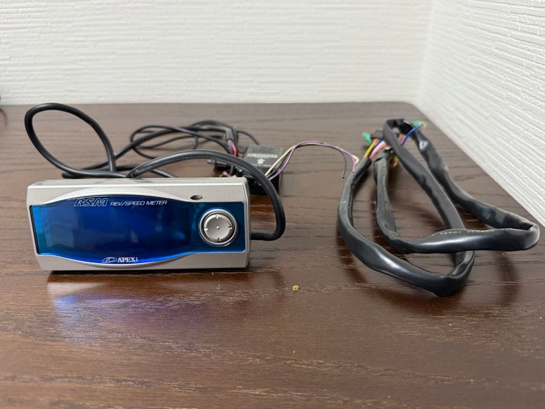 ジャンク品】APEXi REV/SPEED METER gセンサー説明書付き - メルカリ