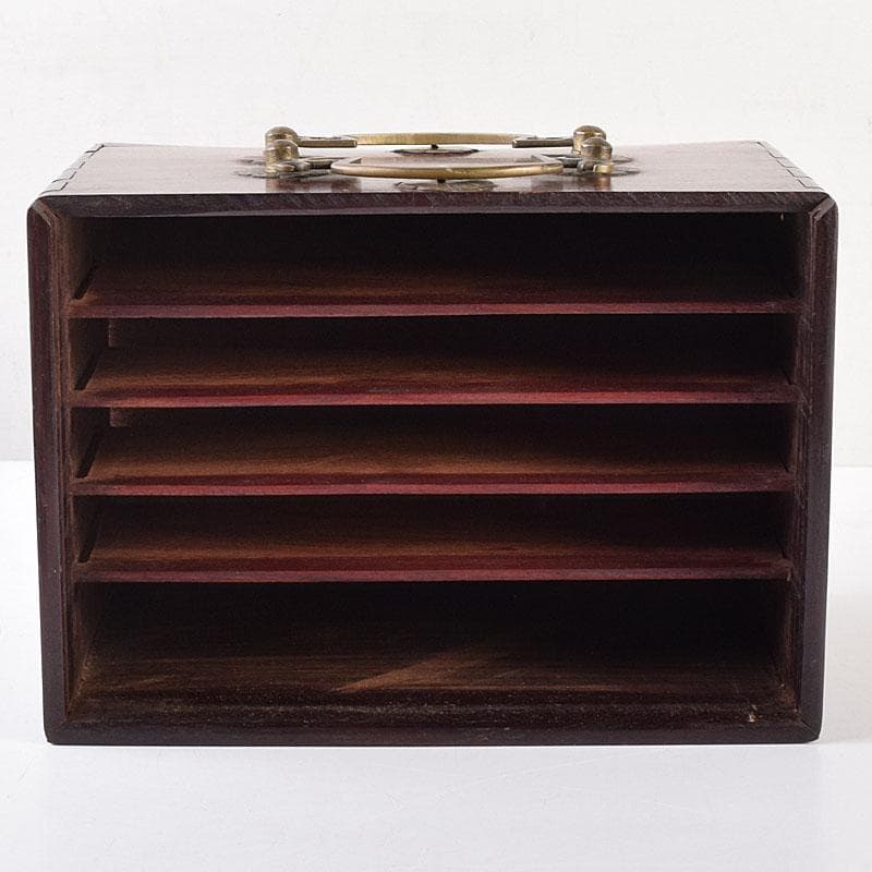 中国 竹嵌 骨牌 背竹牌 麻雀牌 唐木箱付 M 8054 - メルカリ