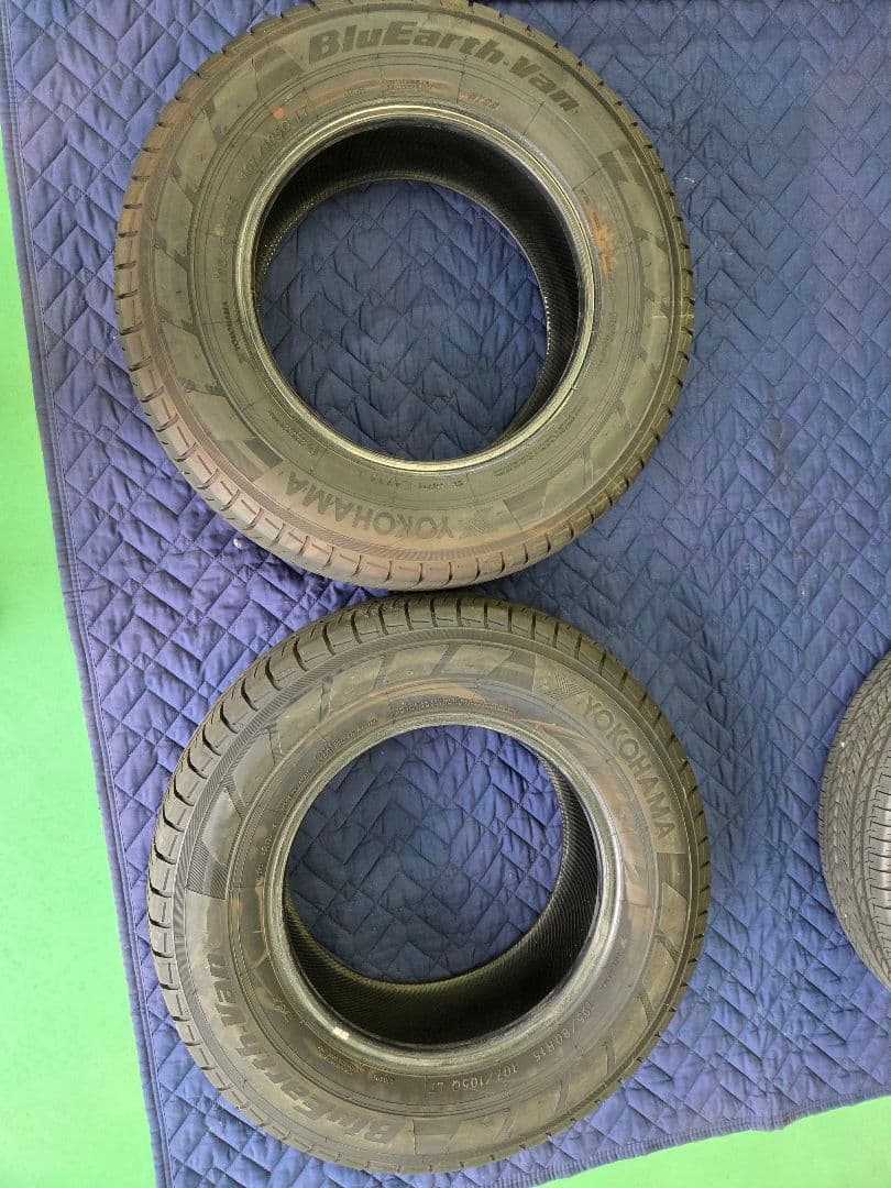 バリ山！195/80R15 107/105Q　LT ヨコハマ　ブルーアースバン BluEarth ヨコハマ BluEarth-Van RY55 195/80R15 107/105Q 4本セット