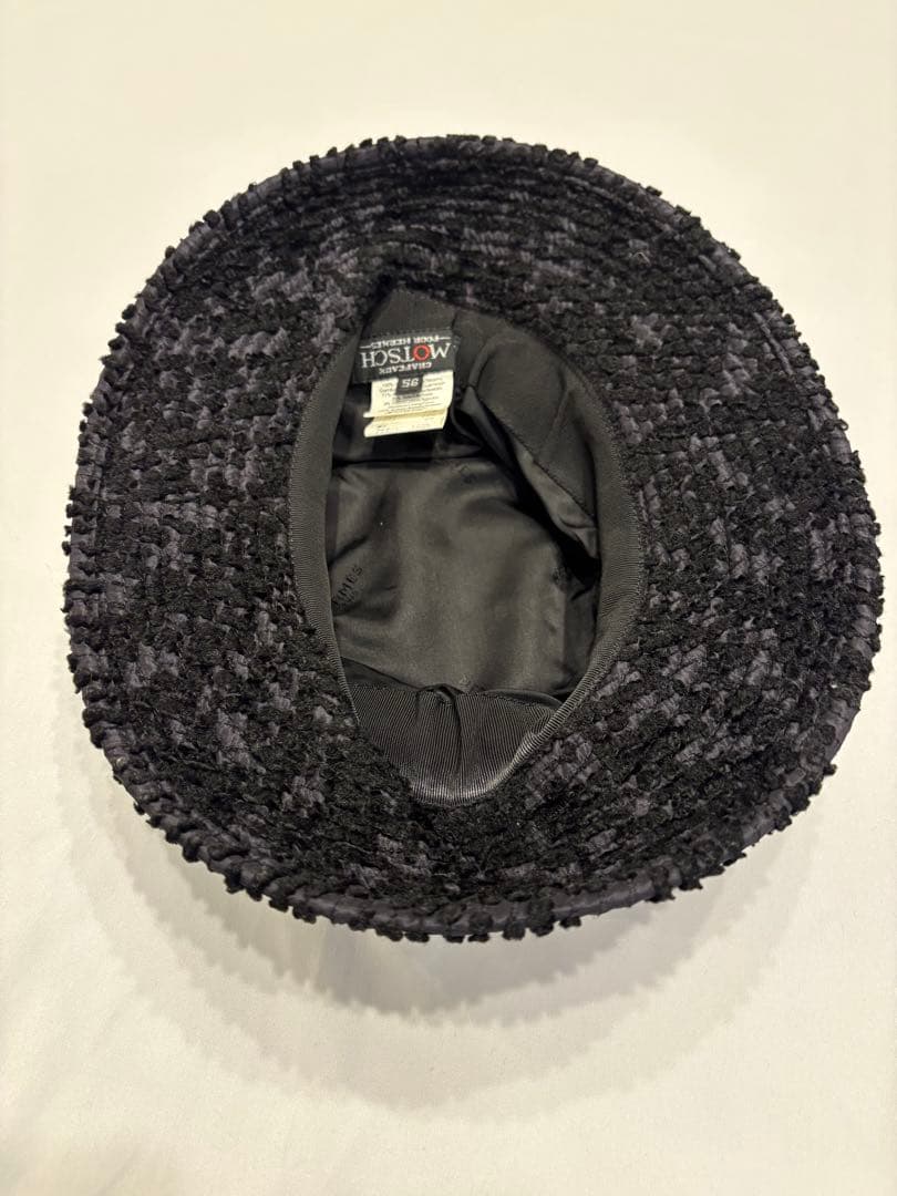 良品☆エルメス モッチ バケットハット 牛革 帽子 ハット レザー