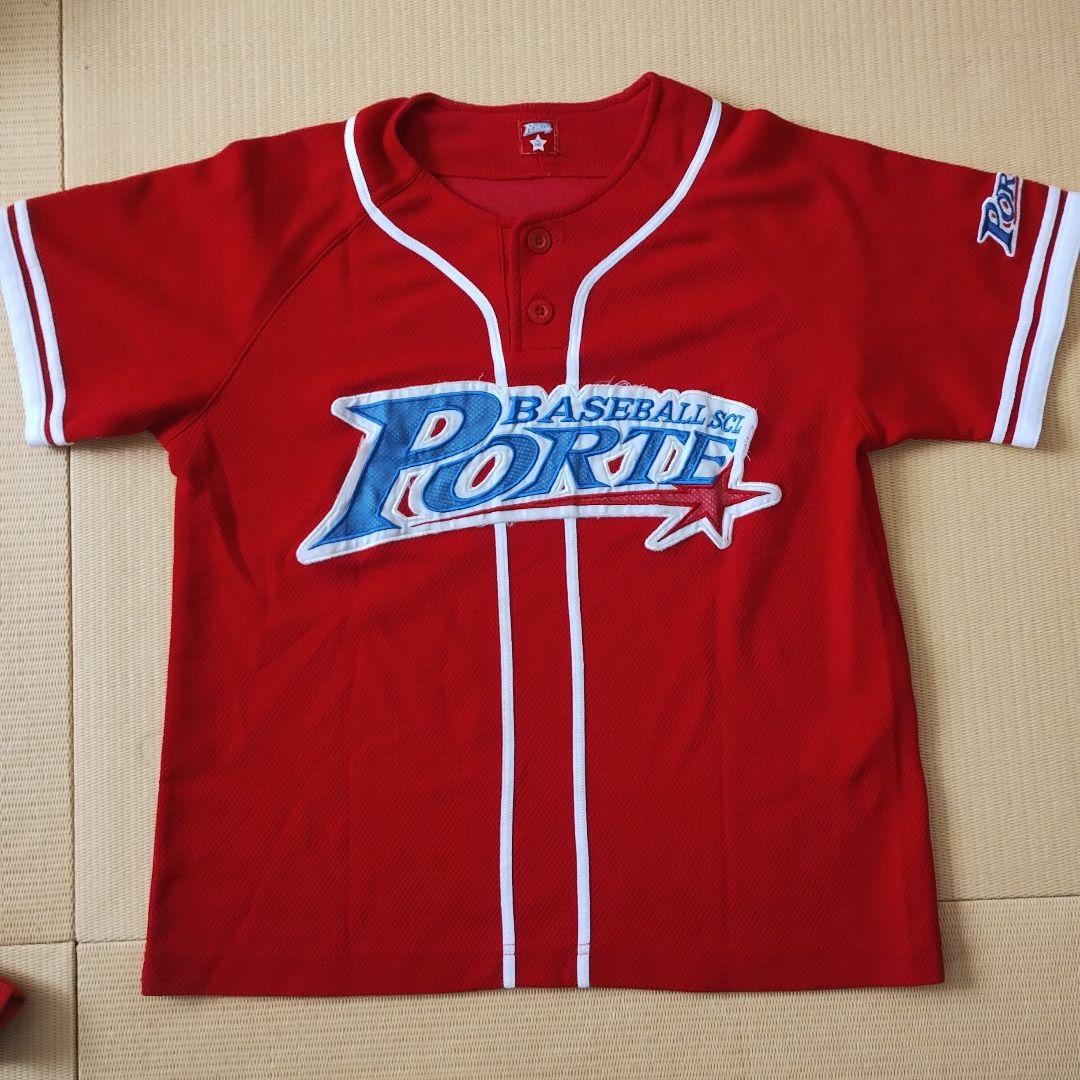 野球 BASEBALL PORTEユニフォームセット バッグ有 BASEBALL PORTE
