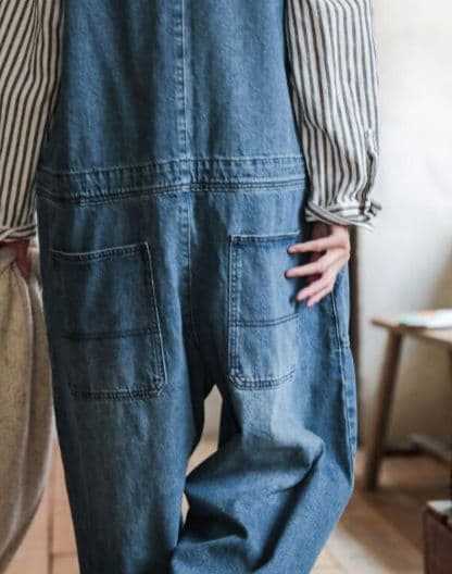 低身長おすすめ訳あり】soulberry 店長のデニムなサロペット L - メルカリ