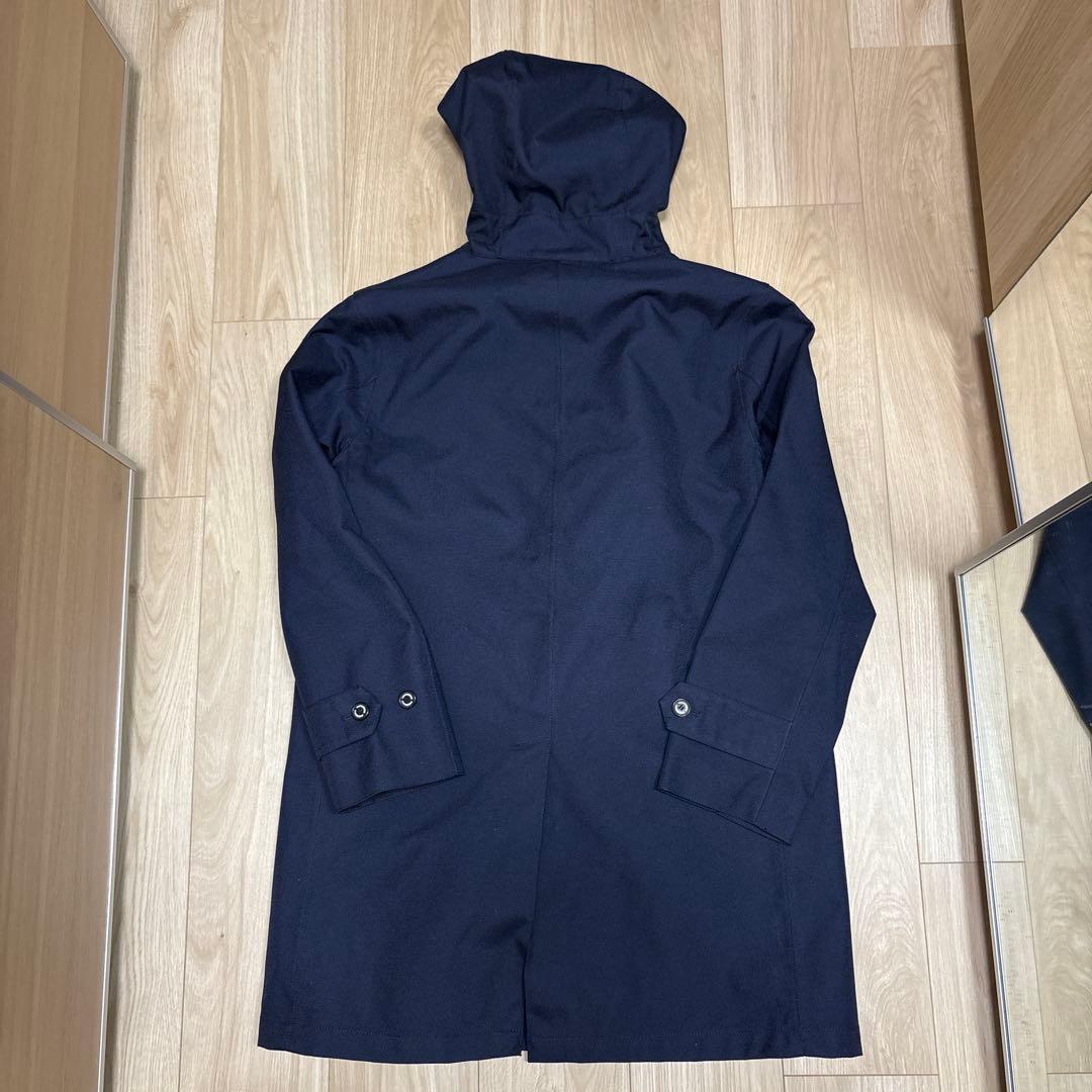 TROTTER ネイビー ステンカラーコート 36 S - メルカリ