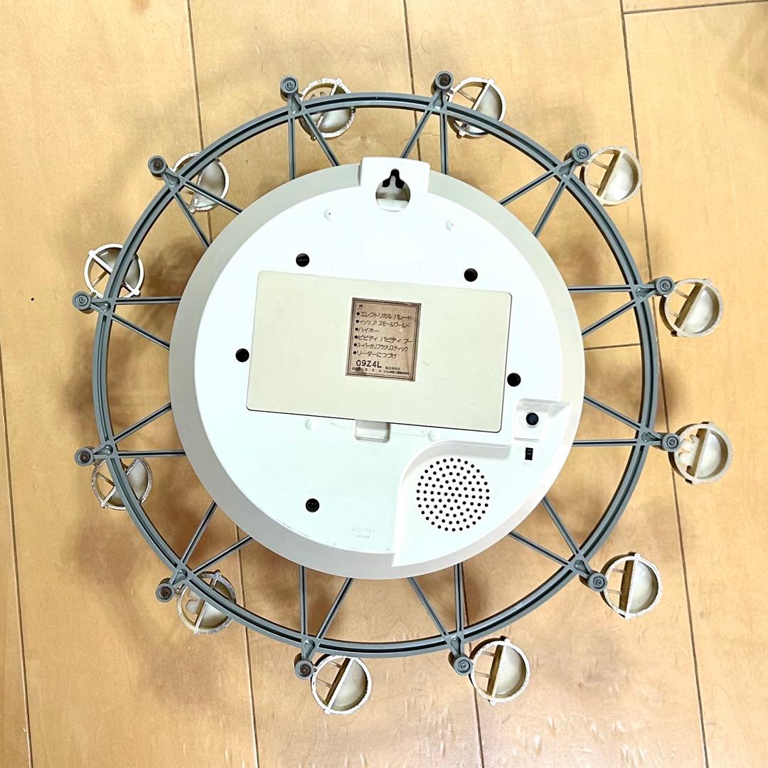 リズム時計 スモールワールドロマンス からくり カラクリ 4MH701 完動