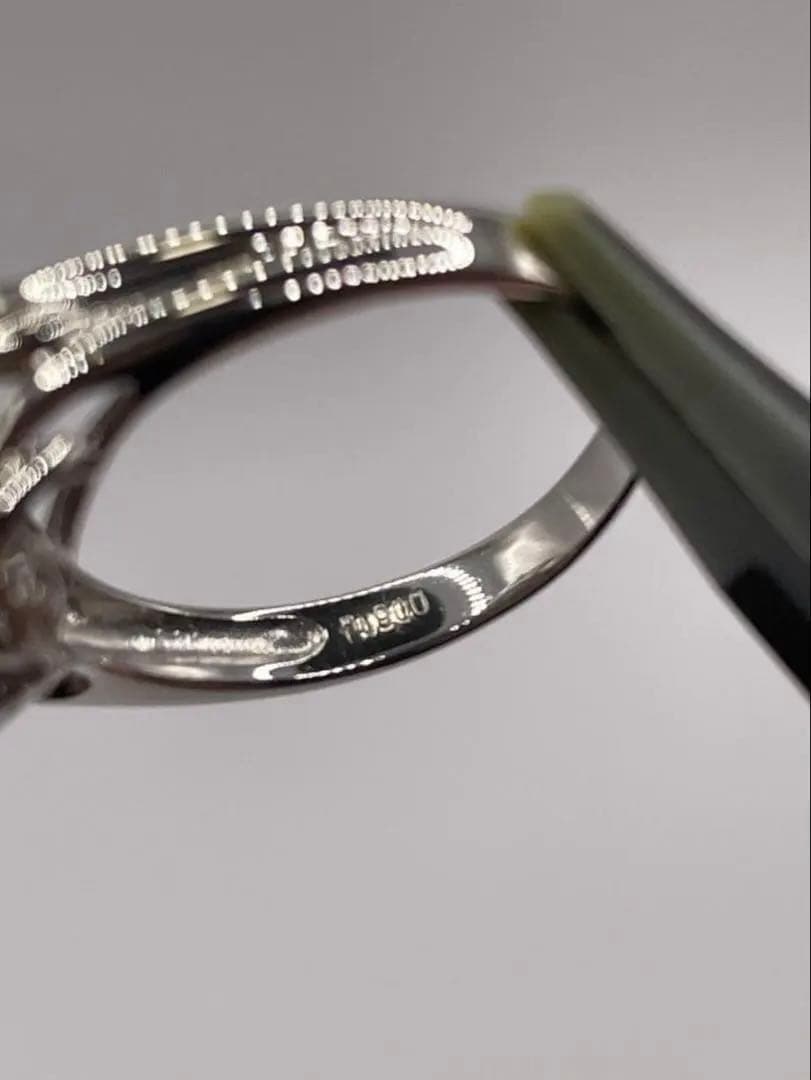 5.00CT スターサファイアリング PT900 鑑別書付